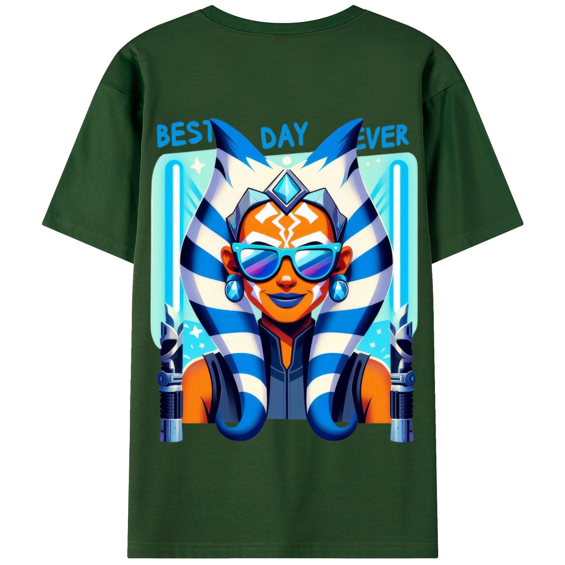 （画像用） スター・ウォーズ Star Wars 綿100％半袖Tシャツ（背面プリント）